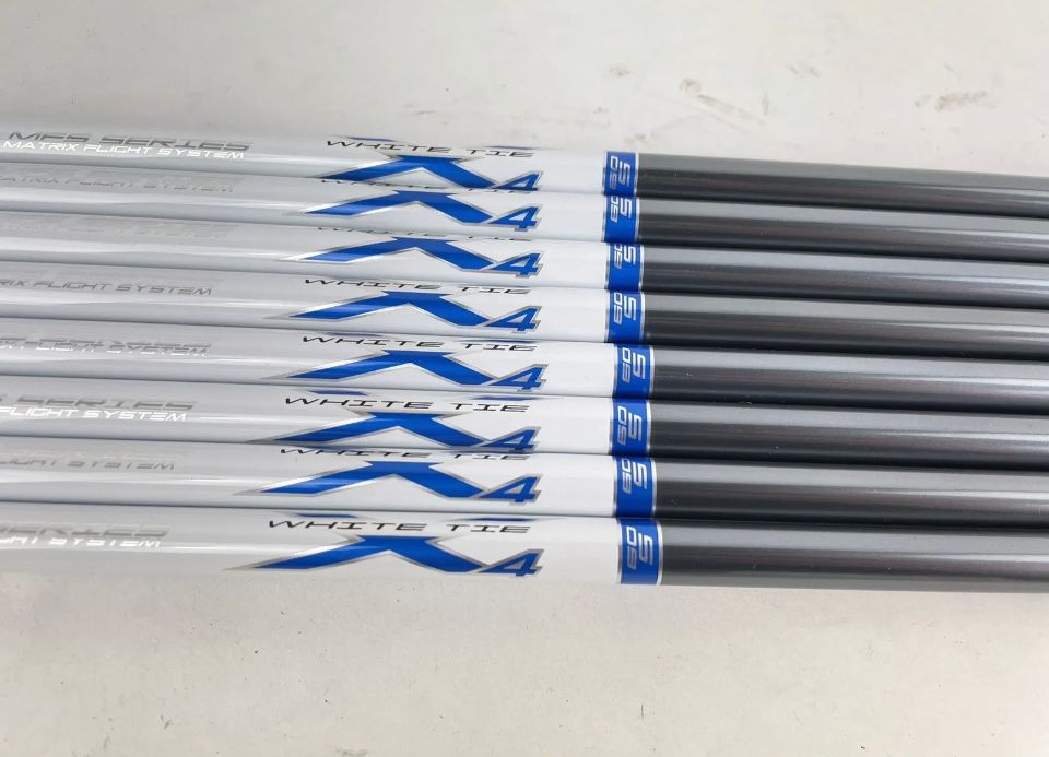 Matrix Ozik White Tie Iron Shaft Set (8) X4 Lite Senior Graphite 42”/0.370/13839